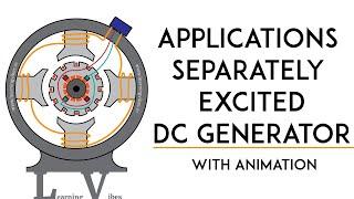 Applications of Separately excited dc generator | Applications of DC Generator | Mruduraj