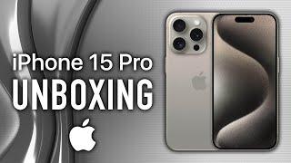 iPhone 15 Pro (Natural Titanium) | Unboxing