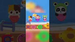 [BABYBUS] Bahasa Indonesia | Panda Kiki Berenanh Pakai Pelampung #shorts #foryou #funny #gaming