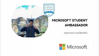 Microsoft Student Ambassador Application | Benefits