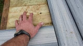 How to picture frame a composite deck