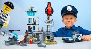 ЛЕГО СИТИ ТЮРЬМА на Острове преступников 60130 Побег Злого Профессора Lego City PRISON ISLAND