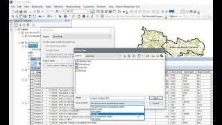 ArcGIS 10.x - Export shapefile attribute table to CSV or Text File