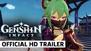 Genshin Impact Kuki Shinobu Character Demo Trailer