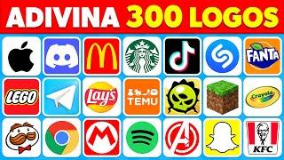  Adivina 300 Logos en 3 Segundos  | ¿Cuántas Marcas Conoces? 