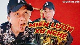 Lần Đầu Thưởng Thức Miến Lươn Xứ Nghệ, Lạ Mà...?| Cường Dê Lóc