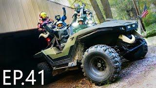 Chief VS a Real Life Warthog!!! - This did NOT go as planned... | Living With Chief Ep.41