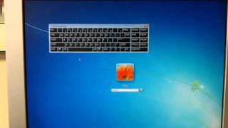 Resizing the On-Screen Keyboard at the Windows 7 Password