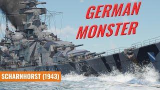 Scharnhorst Unleashed - 13 kills, 24 k dmg, 23.5 k RP [War Thunder]