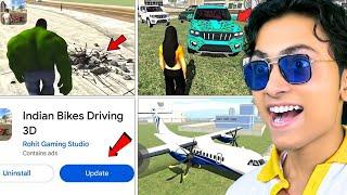 HULK New Update in INDIAN BIKES DRIVING 3D BIG AEROPLANE #22