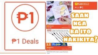 Saan Nakikita Ang Mga Piso Deals ng Shopee