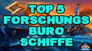 Meine TOP 5 Forschungsbüro Schiffe in World of Warships️ in World of Warships 