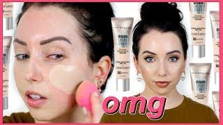 Maybelline Dream Urban Cover FOUNDATION {First Impression Review & 10 HR Wear Test} Fair Skin