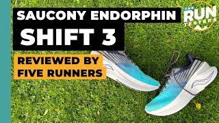 Saucony Endorphin Shift 3 Multi-Tester Review: Five runners deliver their verdict on the cruiser