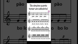 Assim fica fácil aprender a ler #partitura!