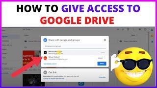 How to Give Access To Google Drive ?