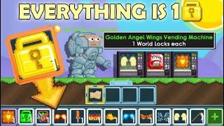 Selling My Secret Items for 1WL!! | WORLD CHEAPEST SHOP!! OMG!! | GrowTopia