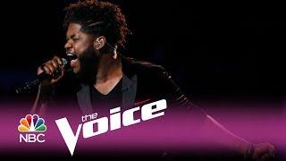 The Voice 2017 Davon Fleming - Instant Save Performance: "Ain't No Way"