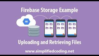 Firebase Storage - Uploading and Retrieving Files - Demo