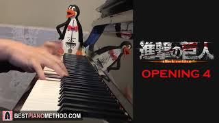 Attack On Titan Opening 4 - Red Swan (Piano Cover)