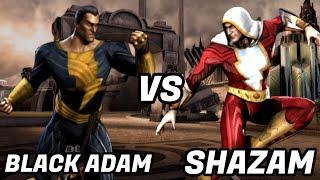 BLACK ADAM VS SHAZAM on Hardest AI! (INJUSTICE GODS AMONG US)