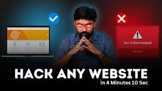 How hackers hack any website in 4 minute 15 seconds