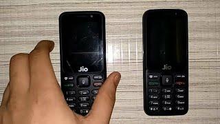 COMPARISON OF JIO PHONE MODEL F50Y( left) VS F90M ( right )