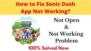 How to Fix SonicDash App Not Working Problem Android & Ios - Not Open Problem Solved | AllTechapple