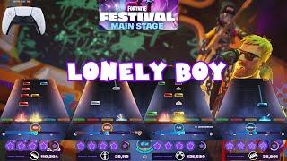 Lonely Boy by The Black Keys - Fortnite Festival Expert Full Band (Controller)