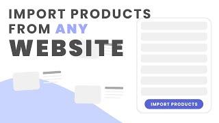 How to bulk import products to your store from any website with Hustle Got Real Chrome extension.