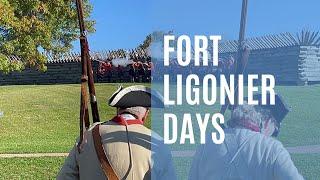 Fort Ligonier Battle from 3 vantage points