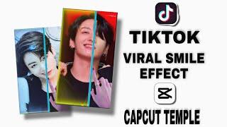 TikTok Trending Face Smiling Video Editing || Smile Face Capcut New Trending Template