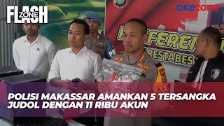 Polisi Gerebek Sindikat Judol di Makassar, Lima Tersangka Termasuk Penjual Chip dan Pemain Dibekuk