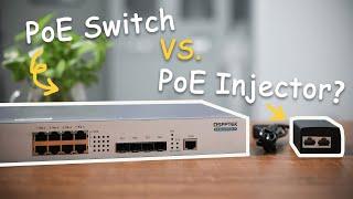 PoE Switch vs PoE Injector? What is the Difference?