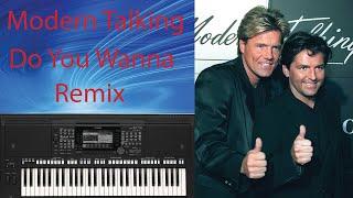 Modern Talking Remix игра на синтезаторе