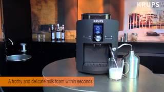 EA82 Series & XS6000   How to make a cappuccino or caffe latte