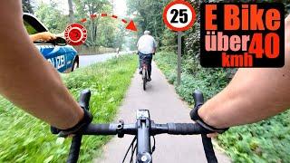 E Bike zu schnell für mich auf dem Rennrad…