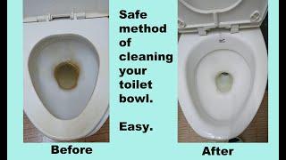 How To Clean Toilet Bowl Safely With No Toxic Chemicals