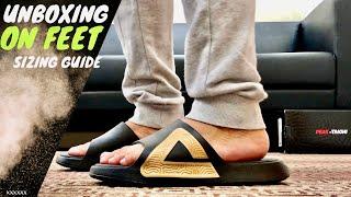 Peak Taichi Slide | unboxing, on feet & sizing guide | Azo Edition