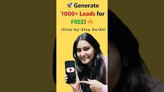 How to Get 1000+ Leads Using Free Web Scraping Tools for more do like and subscribe our channel