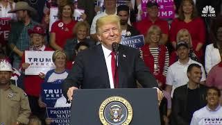 America: Trump speaks at 'Make America Great Again' rally in Houston TX (Oct 22 2018)