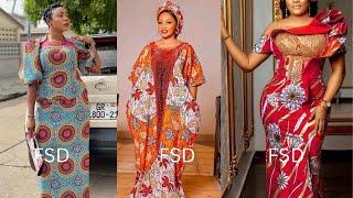 Elegant and Classy Boubou Gown Styles | Latest Ankara Styles 2024 | Asoebi Ankara Styles