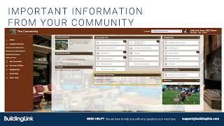 BuildingLink Resident Training - Single Family Home Communities