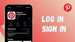 How to Login into Pinterest Mobile app 2021