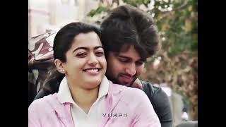 Vijay devarakonda Romantic status  Rashamika love  #shorts gy  tech #  subscribe