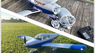 The E-Flite Piper Cherokee - maiden flight and total destruction