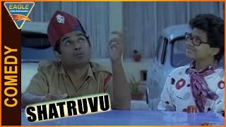 Shatruvu Hindi Dubbed Movie || Brahmanandam Best Comedy Scene || Eagle Hindi Movies