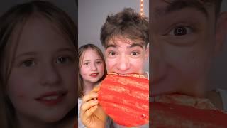 Spicy Giant Chips Challenge with My Little Sister! 