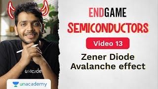 Semiconductors L13: Zener Diode | Zener breakdown vs Avalanche Breakdown | Physics Endgame