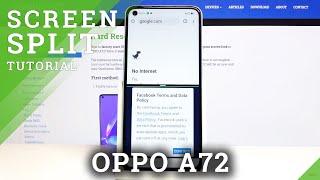 How to Activate Split Screen in Oppo A72 - Dual Apps Feature